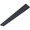 Ekena Millwork 2 1/2"W x 22"D Hidden Floating Steel Heavy Duty Bracket, Powder Coated Black BKTM02X22HFPBL - alternate 3